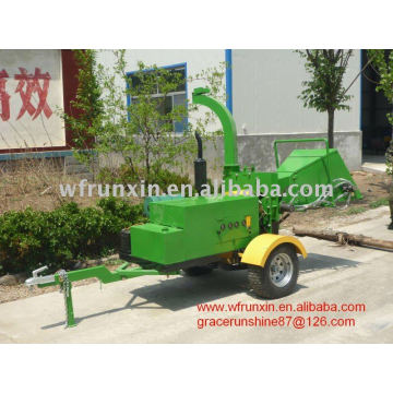 CE diesel wood chipper with hydraulic feeding system(CE,ISO)